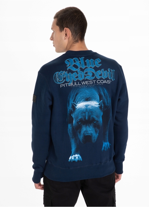 Bluza Crewneck Pit Bull West Coast Blue Eyed Devil